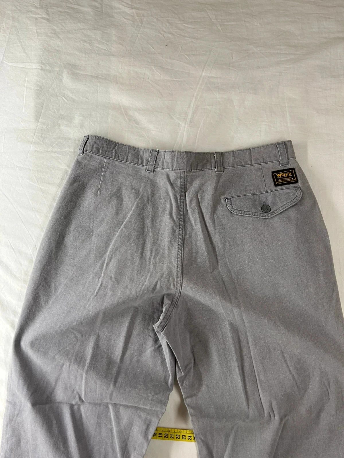 Grijze wijde broek willy’s – photo 11